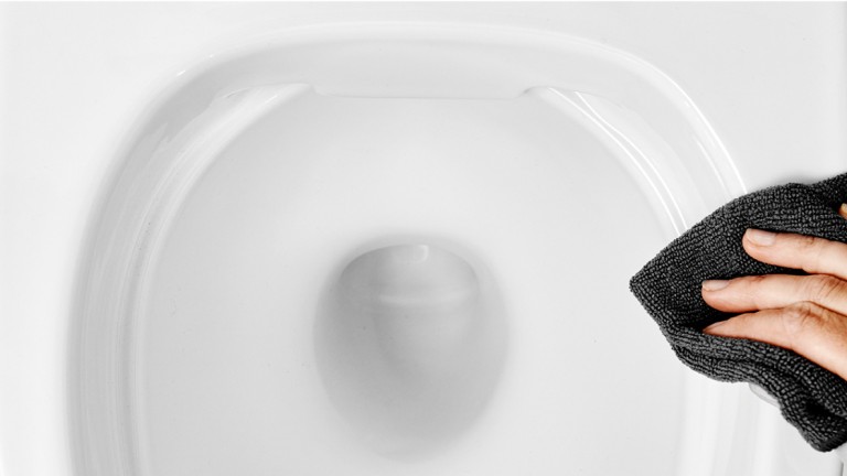 Ifö Rimfree WC-poti puhastamine
